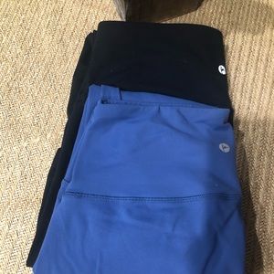 90 Degree by Reflex Leggings-Two Pair